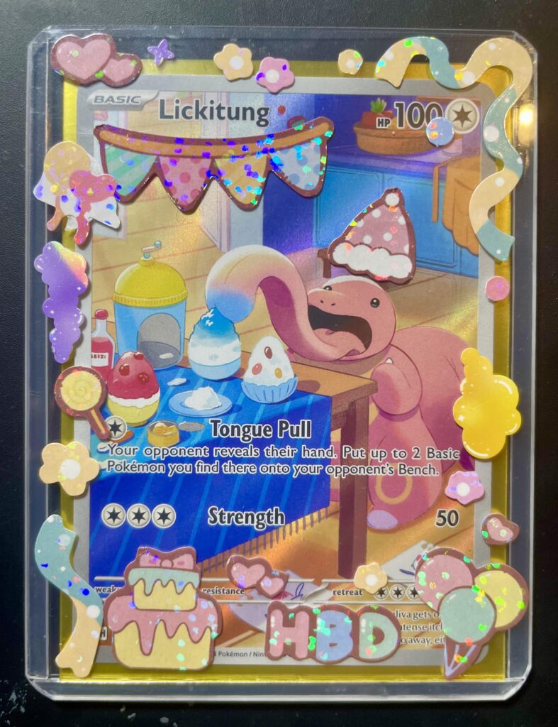 Decorated this card today 🎉🎂🥳