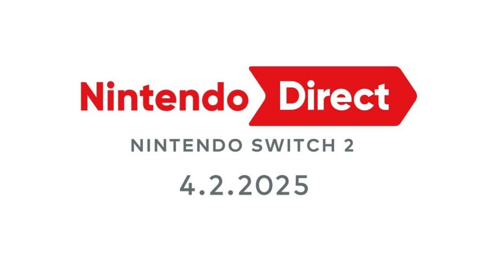 Nintendo Switch 2 Direct will be on April 2, 2025 at 9 am EST!