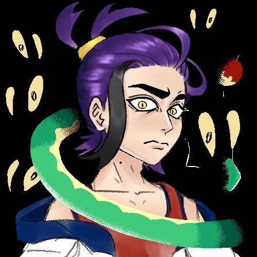 Kieran and Hydrapple(OC)