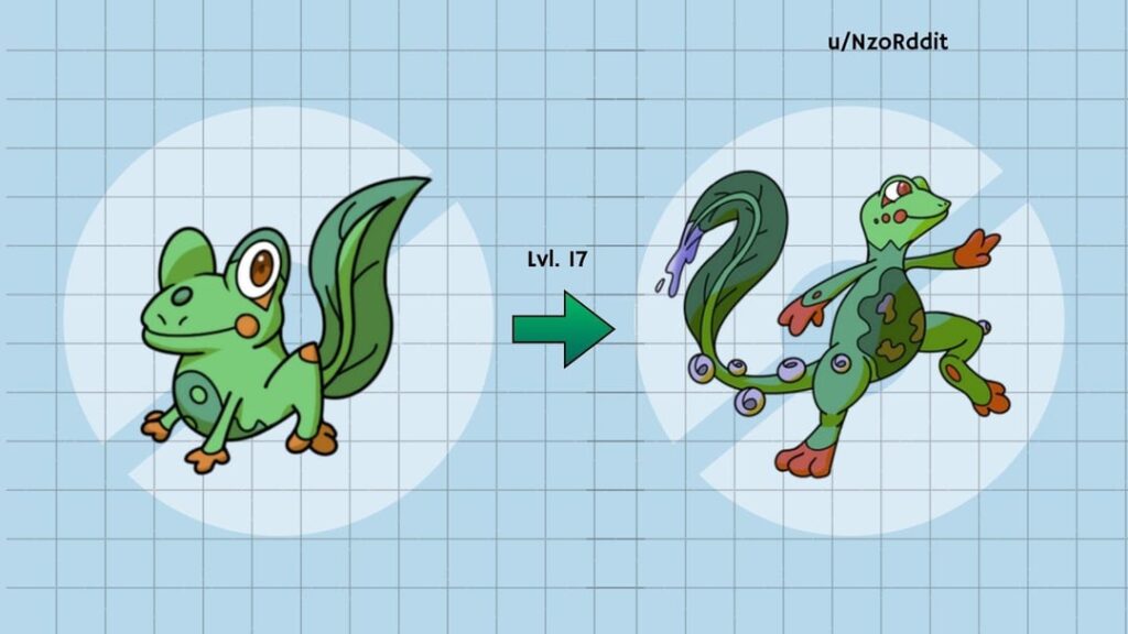 Mid-stage evos for my starters!
