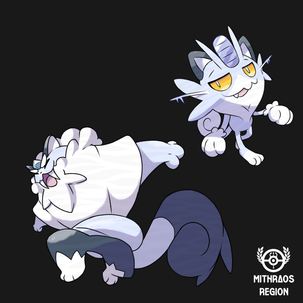 Mithrarian Meowth of the ice type! what did you think?