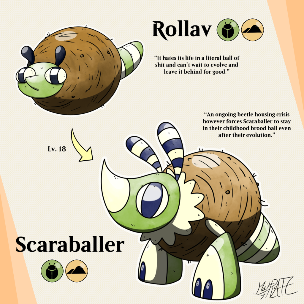 Dung Beetle Fakemon