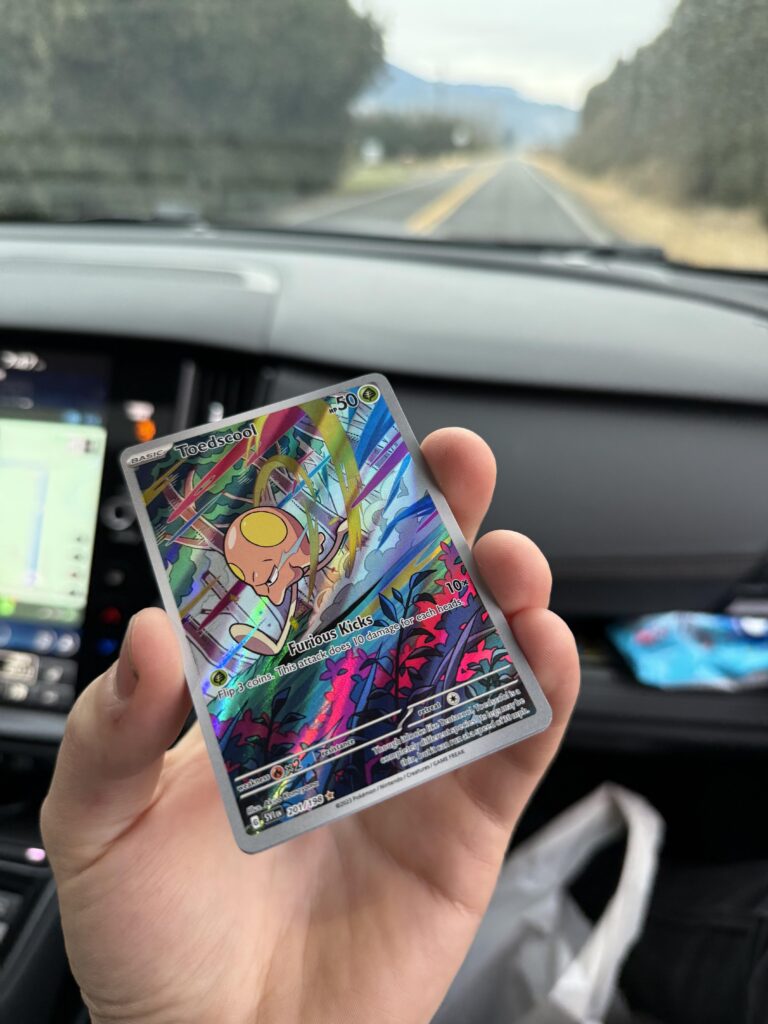 My first pack had a full art