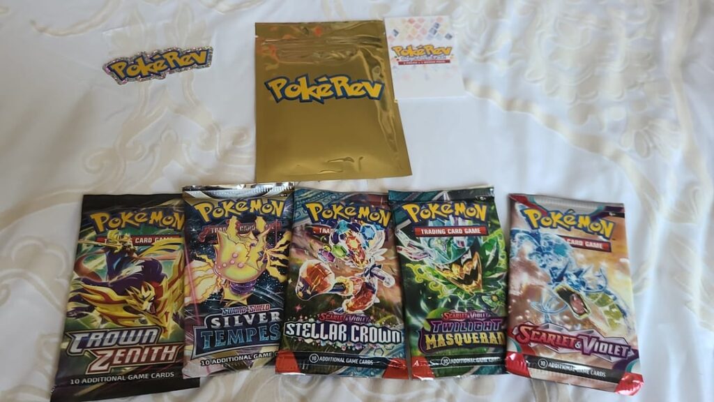Gold PokeRev Mystery Pack