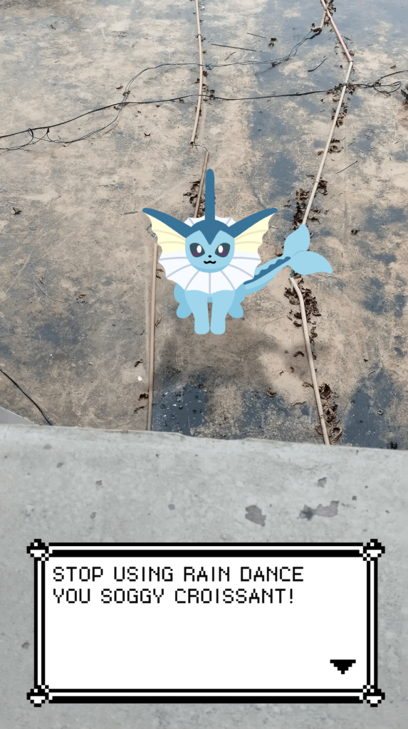 This Vaporeon I swear