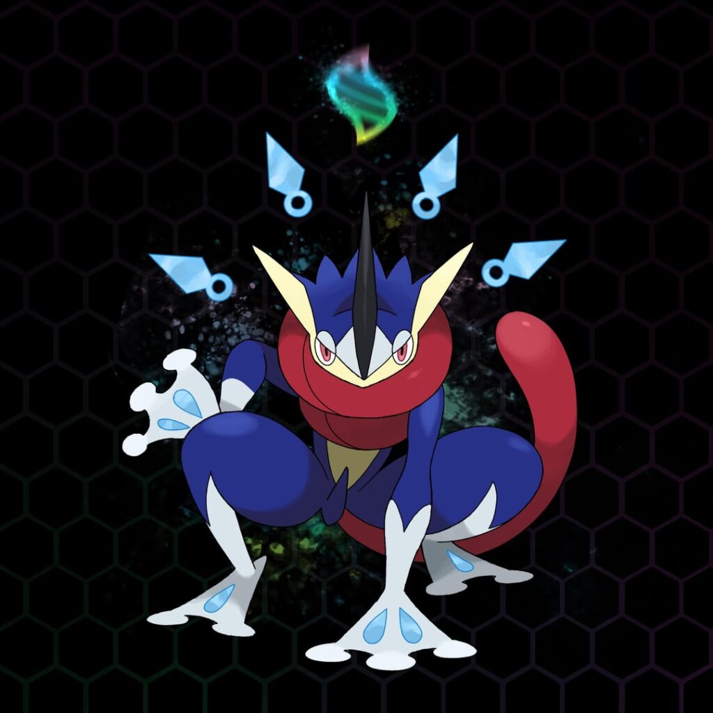 [OC] mega greninja