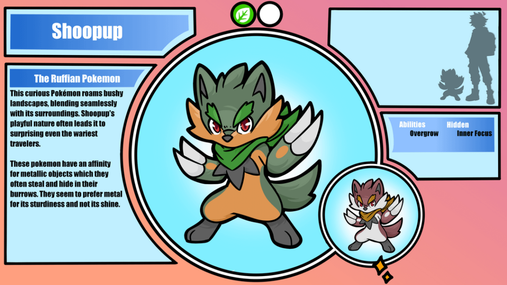 After hearing what people said a while back i begain taking the critiques and redesigning my starters so tell me what you think. i love to get feedback. Heres the grass line based on dingos, bush rangers, and Ned Kelly.