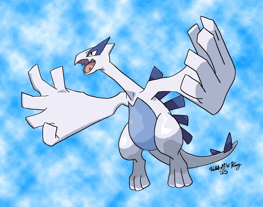 Lugia Fan Art