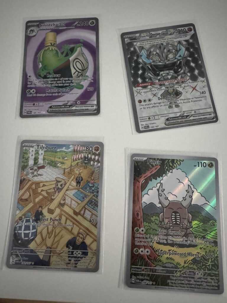 My pulls from 18 packs of twilight masquerade!