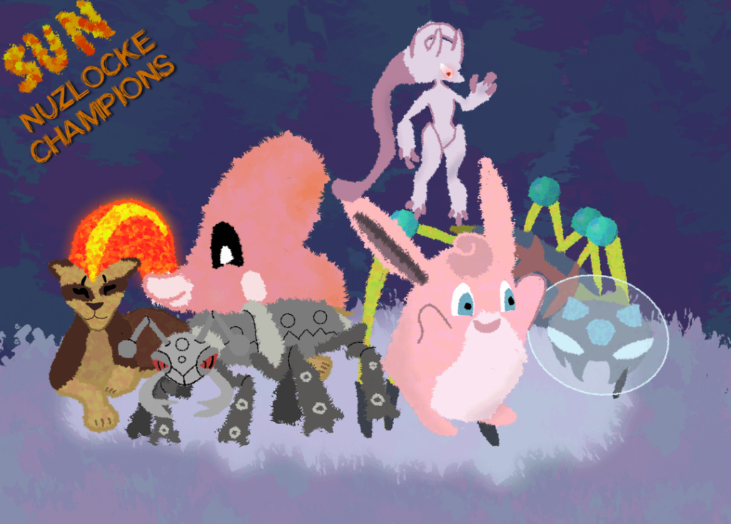 Champions who survived my first randomized Nazlocke