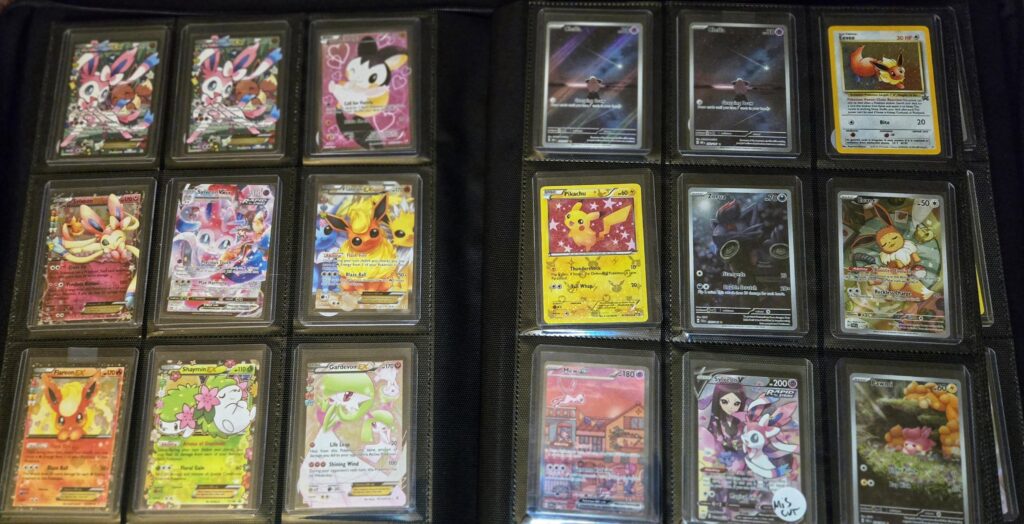 Made a cute section of the binder for my girls.