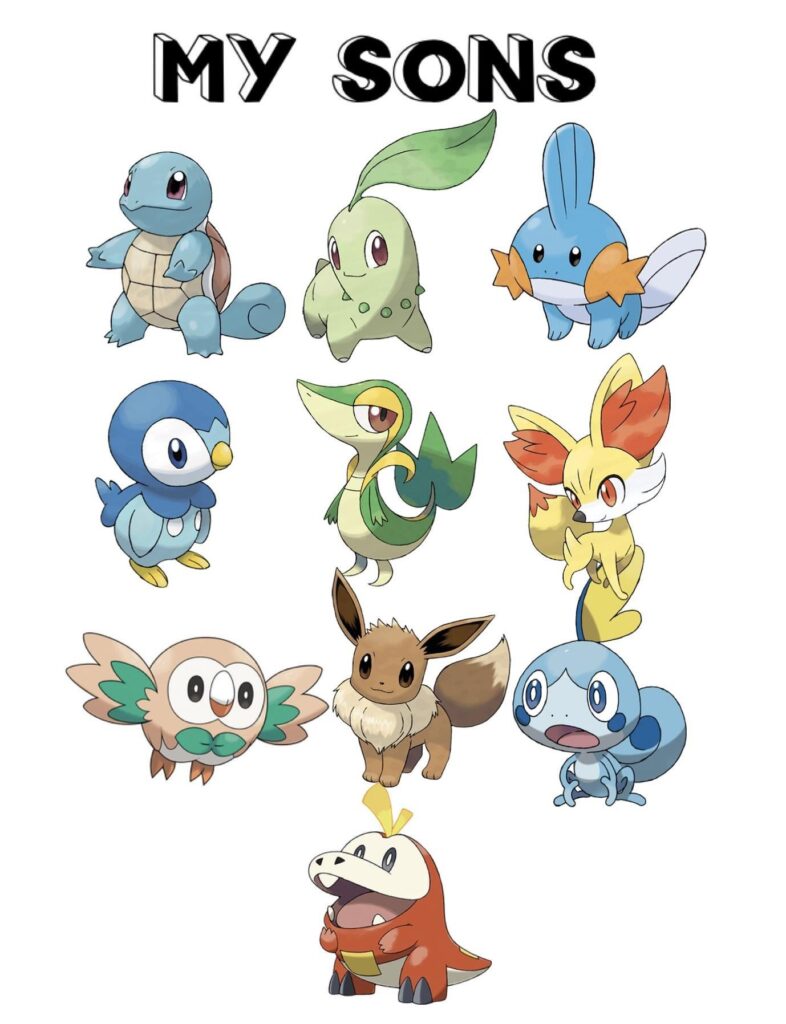 What do my starter choices say about me? Do you think starter choices correlate with personality?