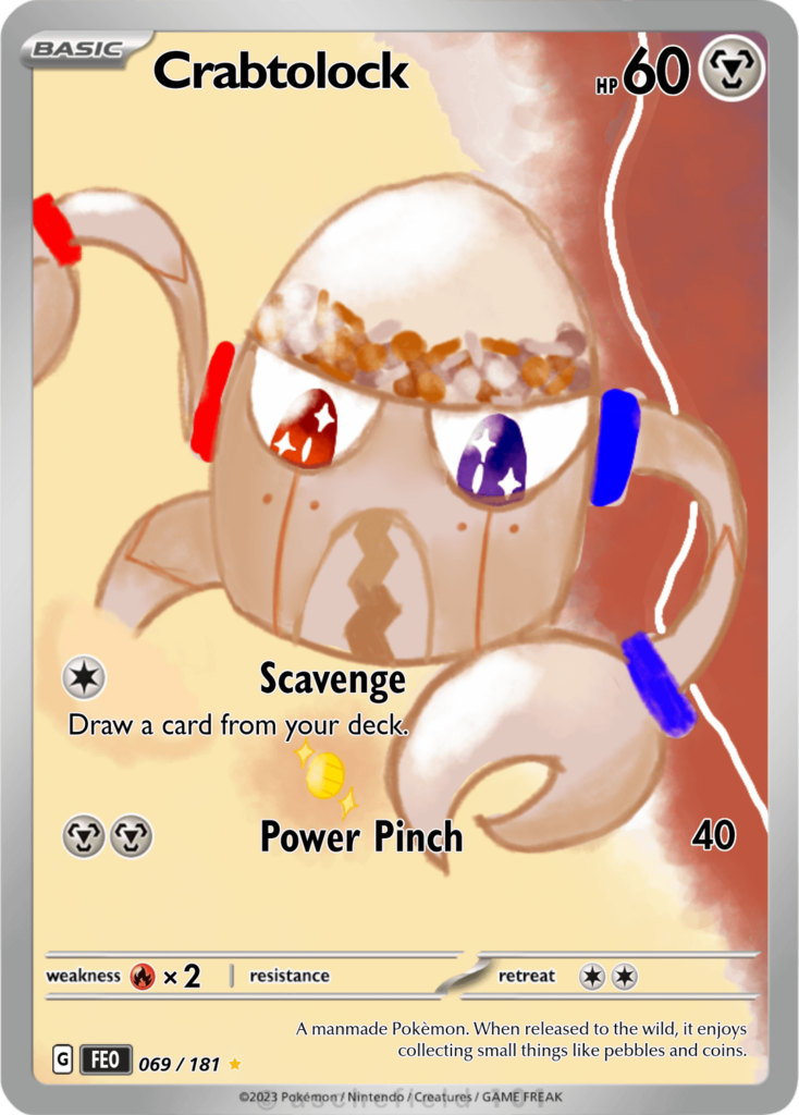 Some Full Art cards for some of my Fakemon :)