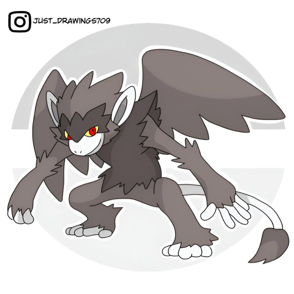 [OC] Dark/Flying Infernape