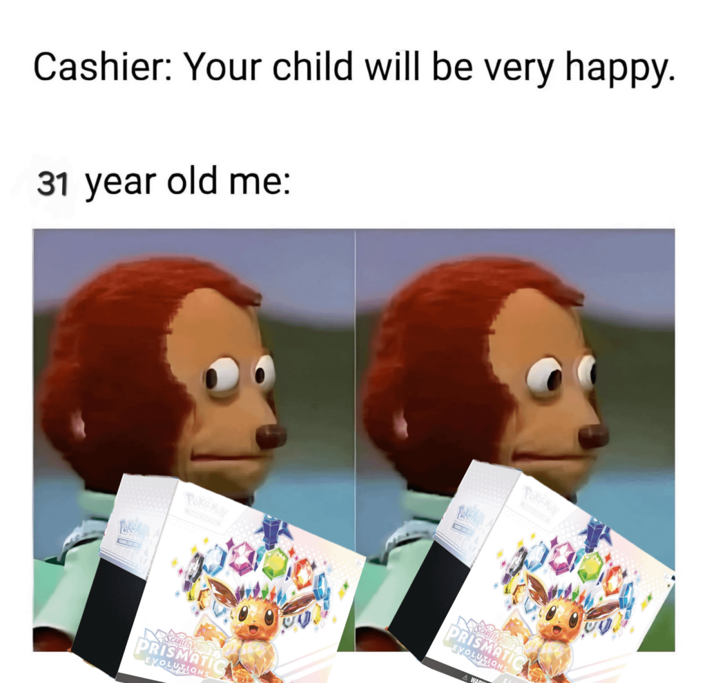 Yes... haha... my child...