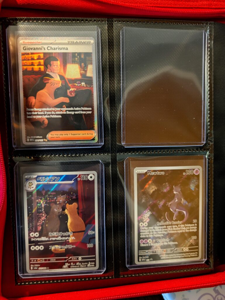 I'm ready for the Giovanni's Mewtwo SIR