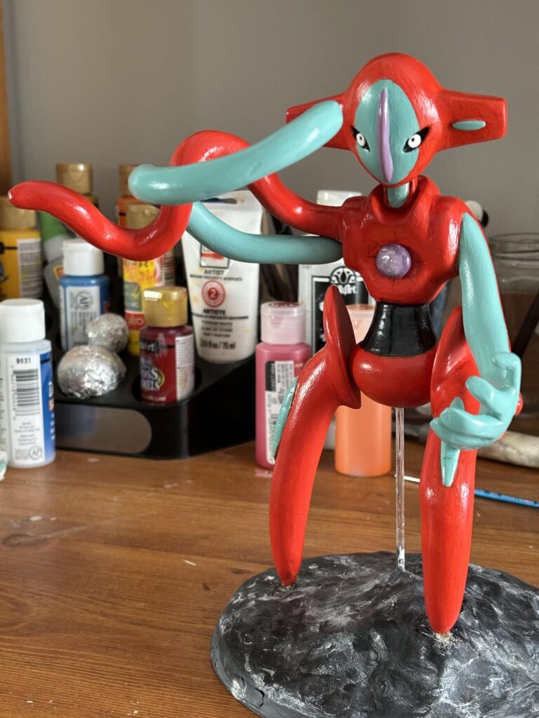 [OC] Made Deoxys out of clay! 😁