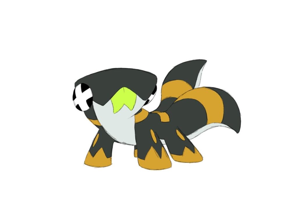 Batterbit and Exploutlet (Poison/Steel) the volatile Pokémon.
