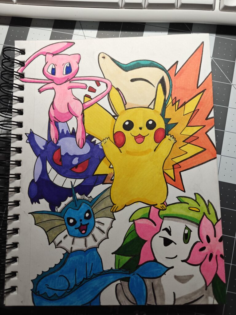 Update of my Pokémon mural!