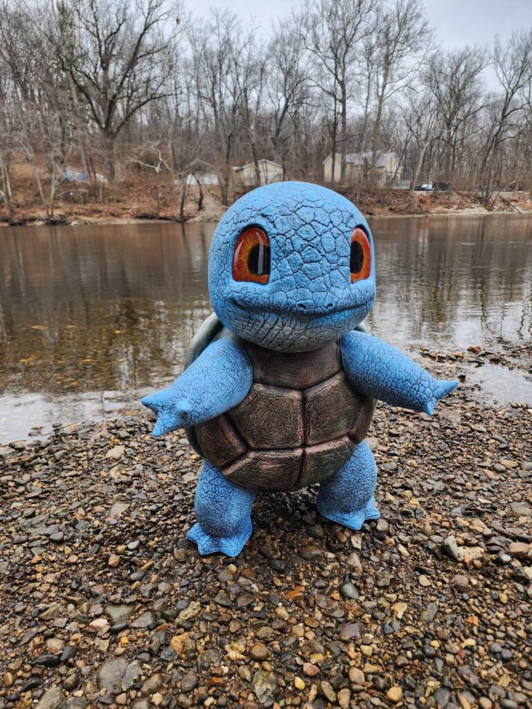 1:1 scale realistic squirtle