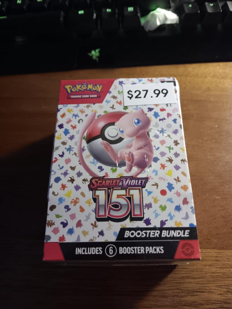 Opened a 151 booster box I got for msrp!