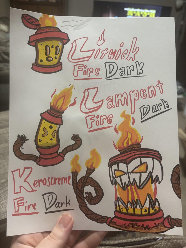 Regional Variant of the Litwick line based off of kerosene lamps!