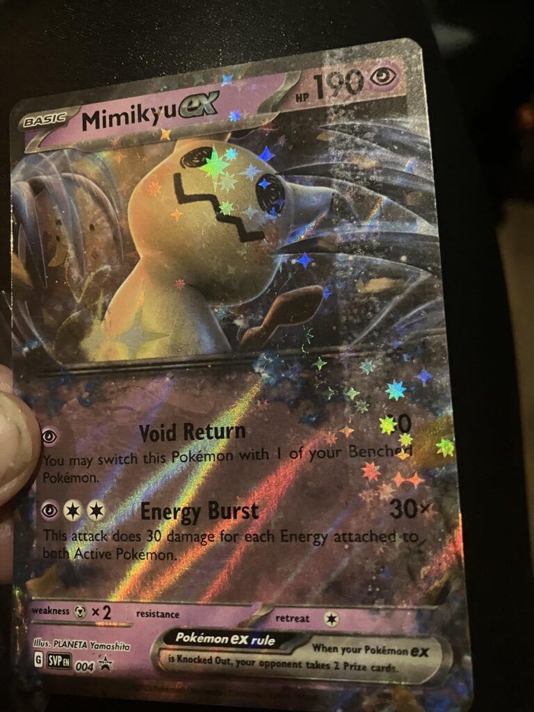 Weird line on card