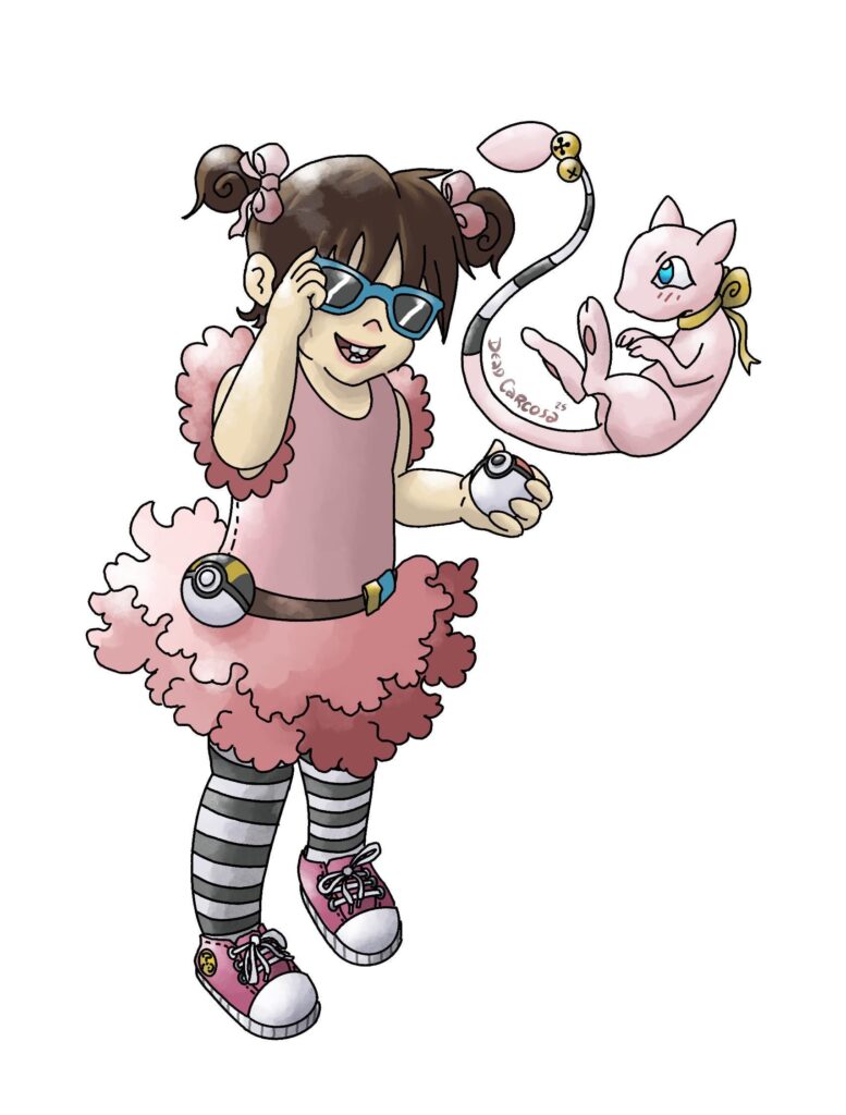 Made art to commemorate my daughter’s choice of first Pokemon [oc]