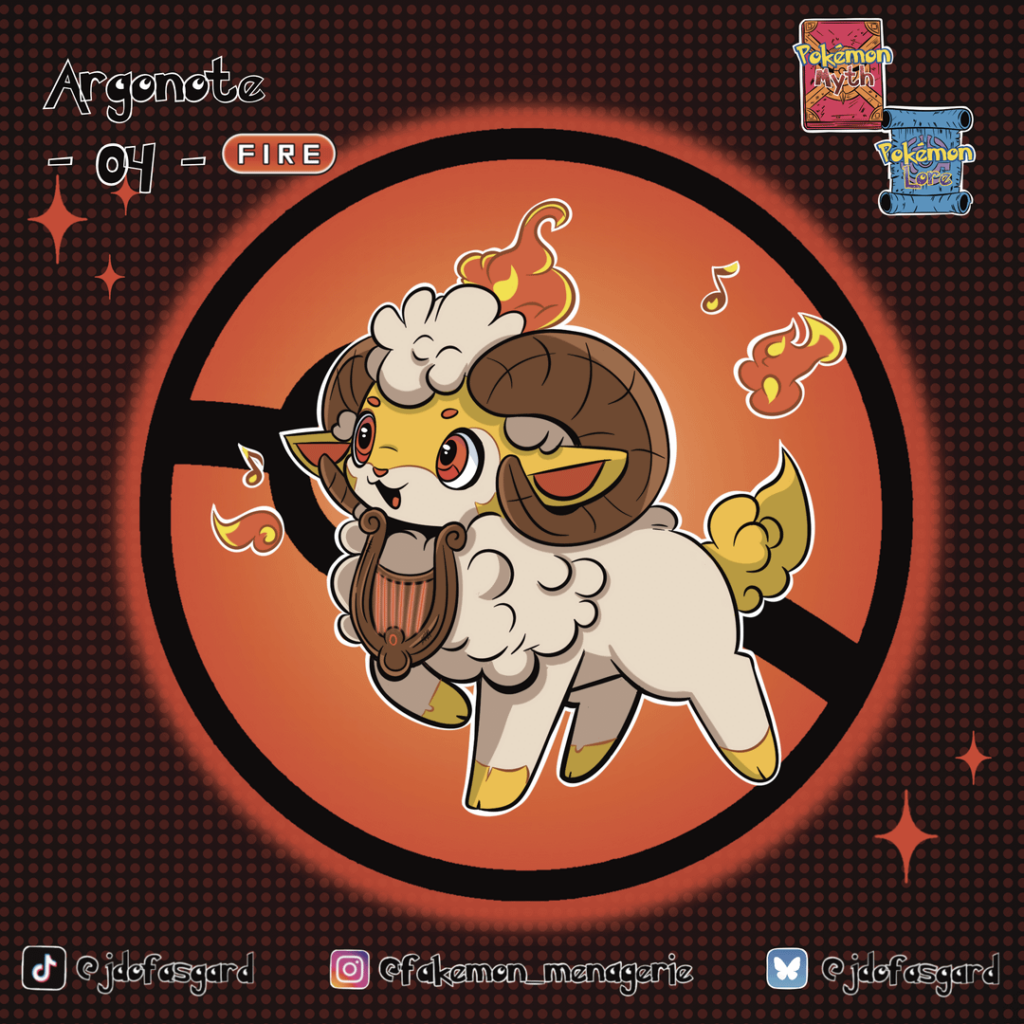 Ram Fire/Fairy starters for my Region (fakemon_menagerie)