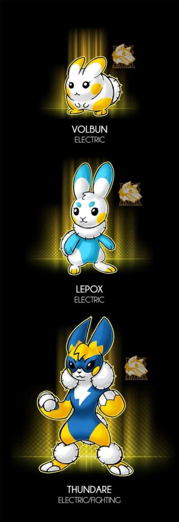 Electric Superhero Bunny | Artwork By [Darksilvania]