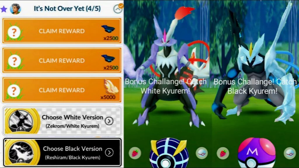 New "It's Not Over Yet" special research || Unova Tour Global