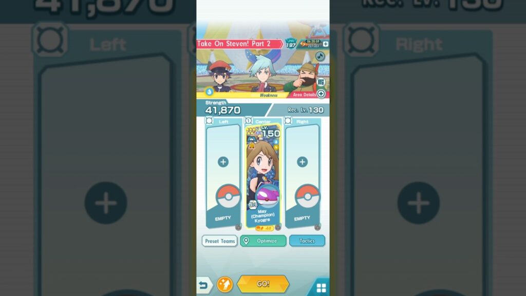 NC MAY SOLOS EXTREME BATTLE EVENT | Take On Steven! Part 2 | Pokemon Masters EX #shorts #pokemon