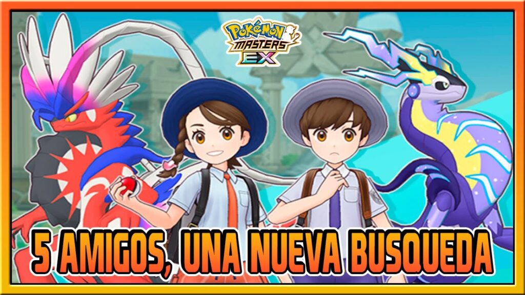5 AMIGOS UNA NUEVA BUSQUEDA | EVENTO JULIANA Y FLORIAN | POKEMON MASTERS EX