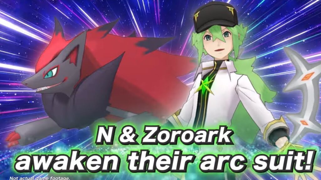 Pokemon Masters EX: Defeating Arc Suit N & Zoroark