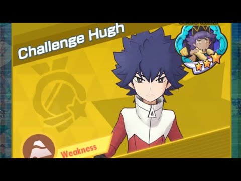 Pokemon Masters Ex: Damage Challenge: Challenge Hugh (Ground Weak) (1vs3): Obtained 1.1M Points