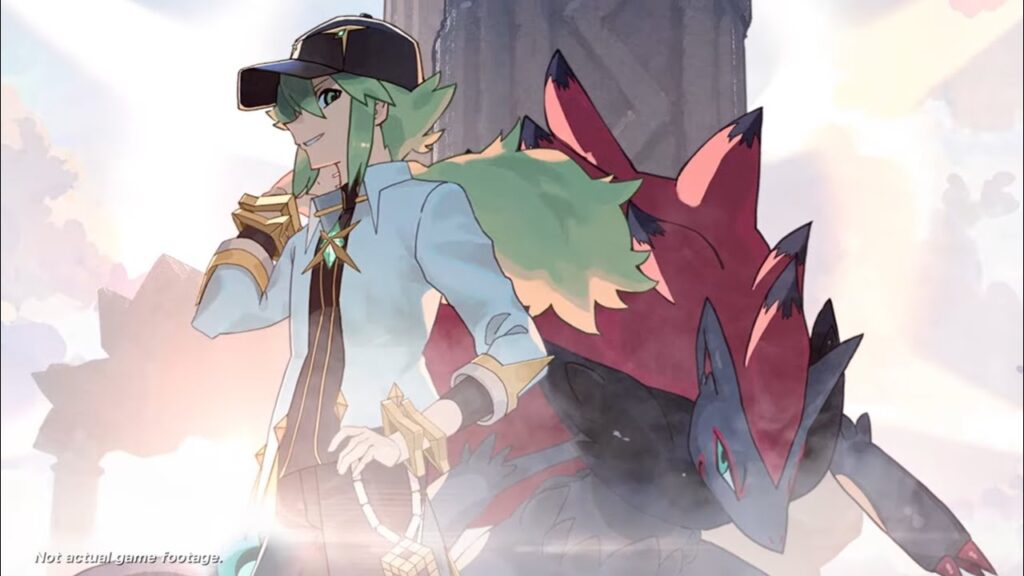 Pokemon Masters EX Arceus Arc Chapter 3: N Challenges The Unova Elite Four & Attains His Arc Suit