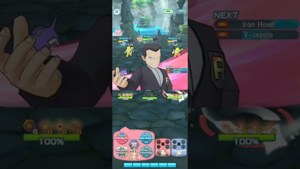 Battle Rally 10 | Pokemon masters ex | Defeating Giovanni