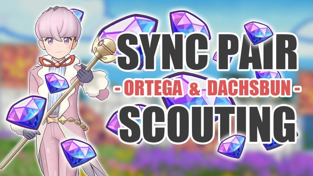 [Pokemon Masters EX] TEAM STAR IS COMPLETE | Sync Pair Scout - Ortega & Dachsbun