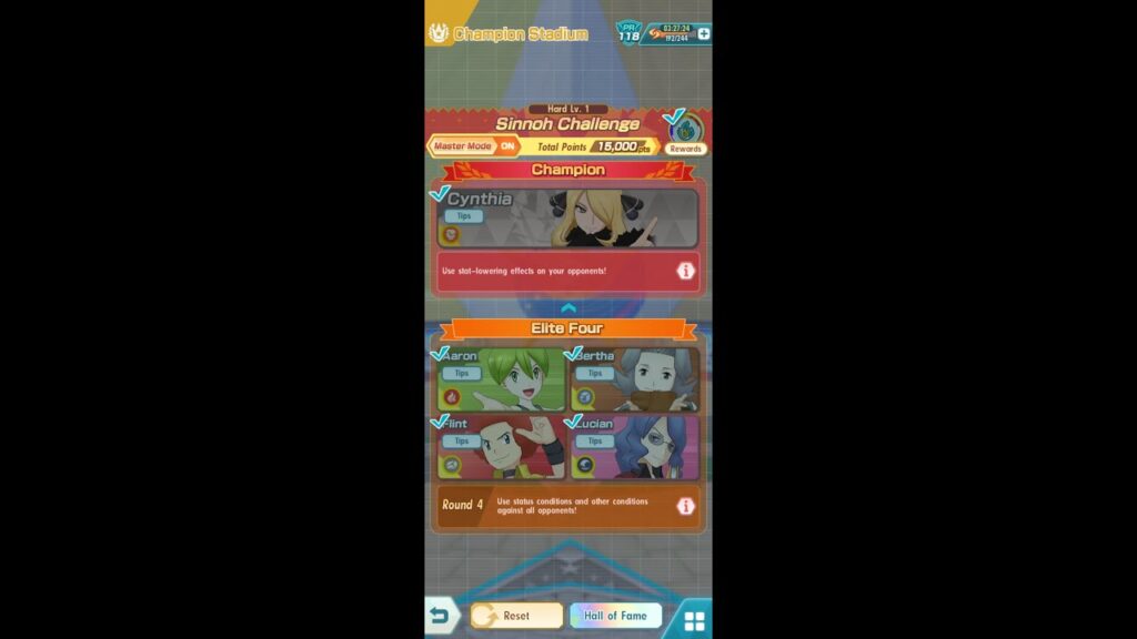 [Pokemon Masters EX] Champion Stadium (Master Mode) Week 238