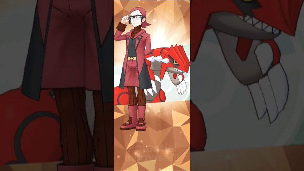 Maxir and Groudon in an ex outfit.. | Pokemon masters ex