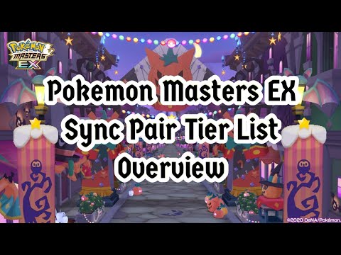 Pokemon Masters EX Sync Pair Tier List Overview Part One. #pokemon #pokemonmasters