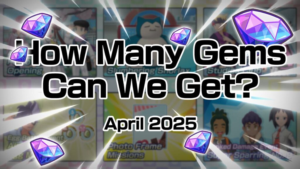 [Pokemon Masters EX] HOW MANY GEMS CAN WE GET? (April 2025)