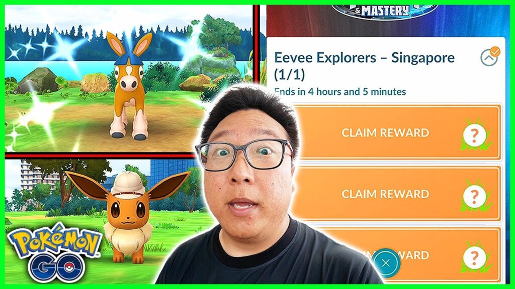 Singapore City Safari With New Shiny Mudbray in Pokemon GO