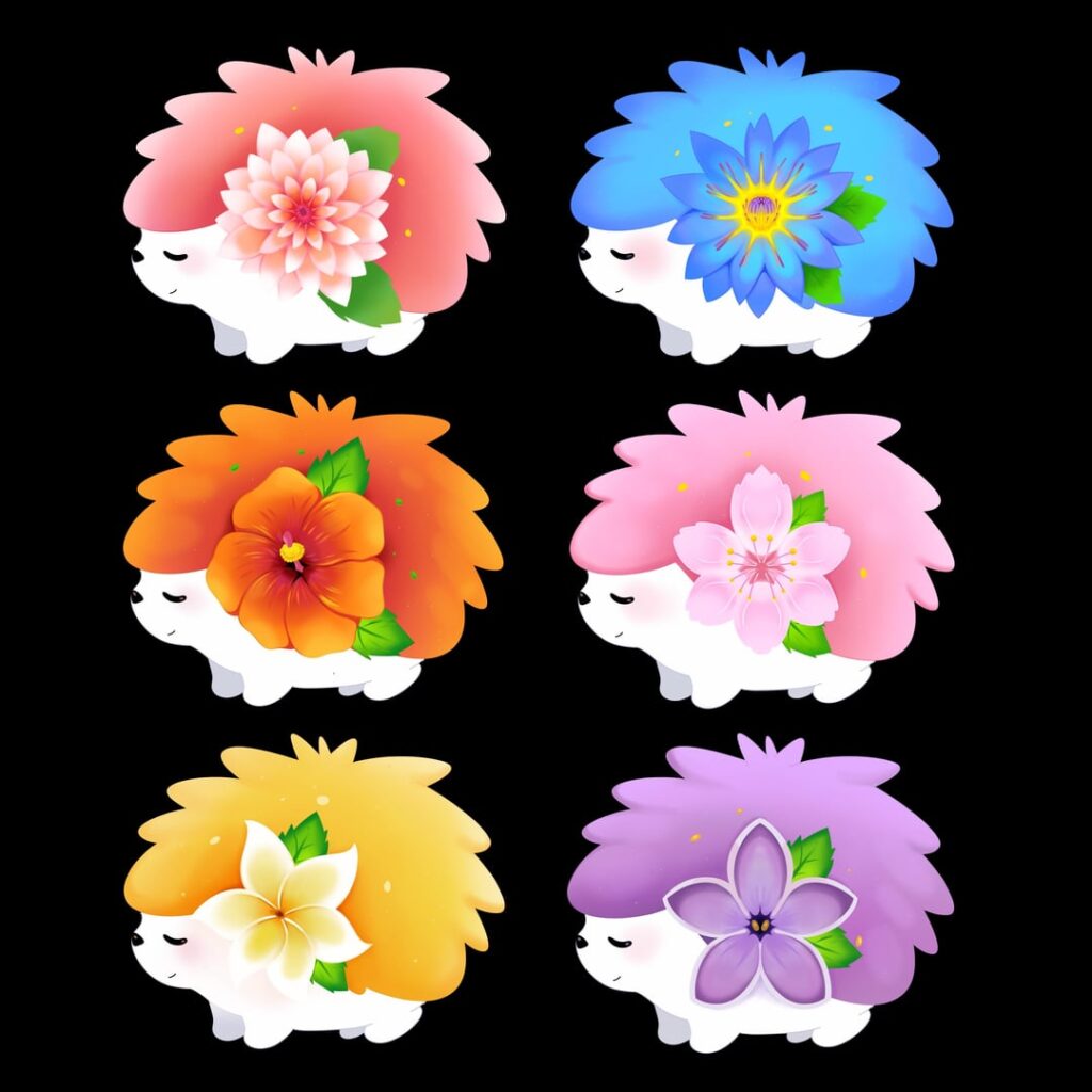 Floral Themed Shaymin 🌸🌺☘️