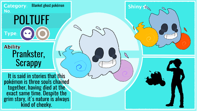 Using their ghostly peers for a literal "ghost" boxing style: Poltuff and Wispummel!