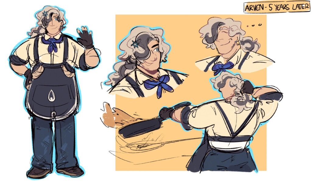 [OC] a timeskip arven