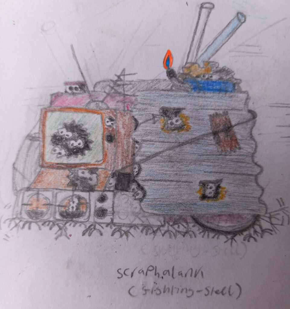 Scraphalank, a Steel-Fighting type from Ãrohwa, my NZ/Polynesia region