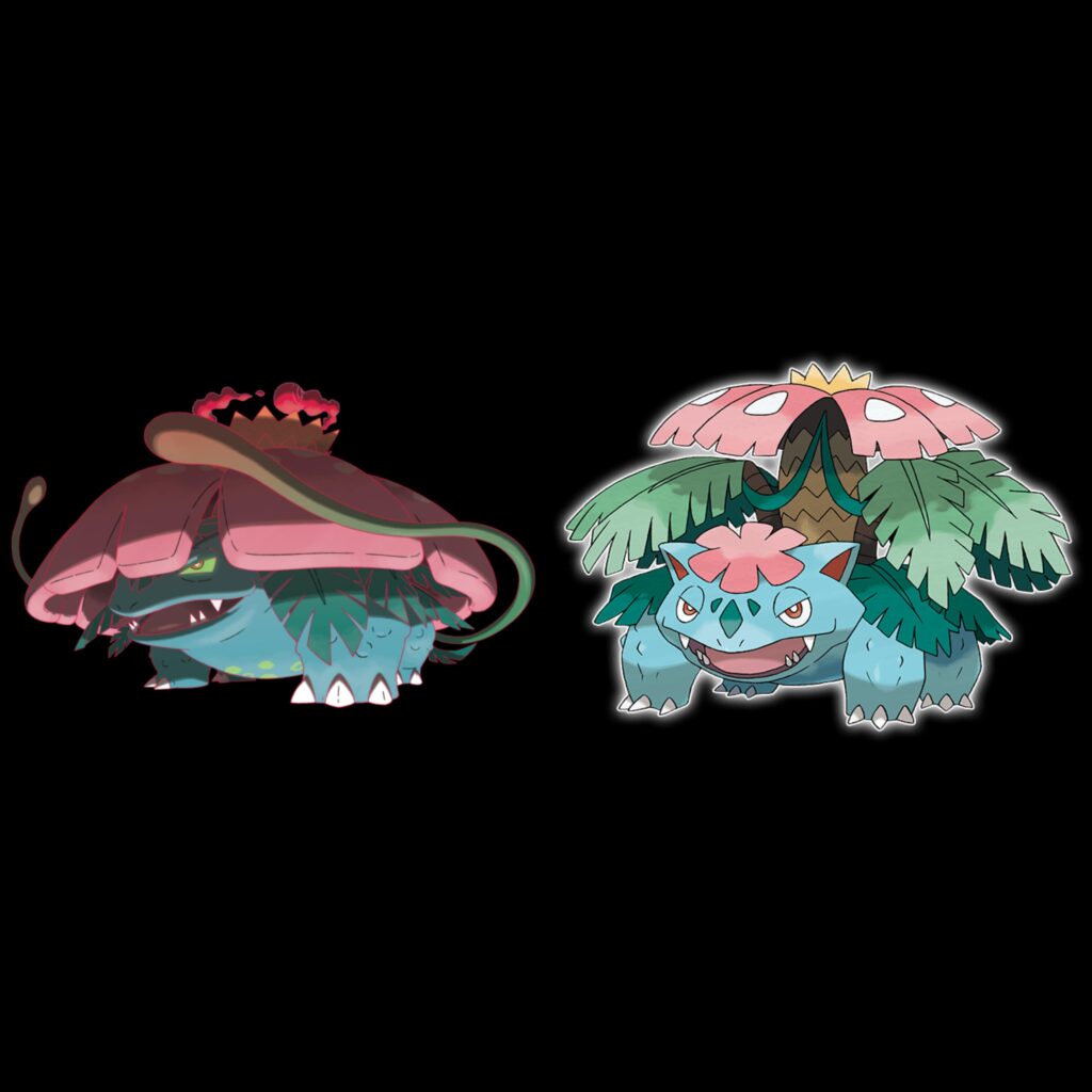 Does anyone else think G-Max Venusaur is a way better design than Mega Venusaur?