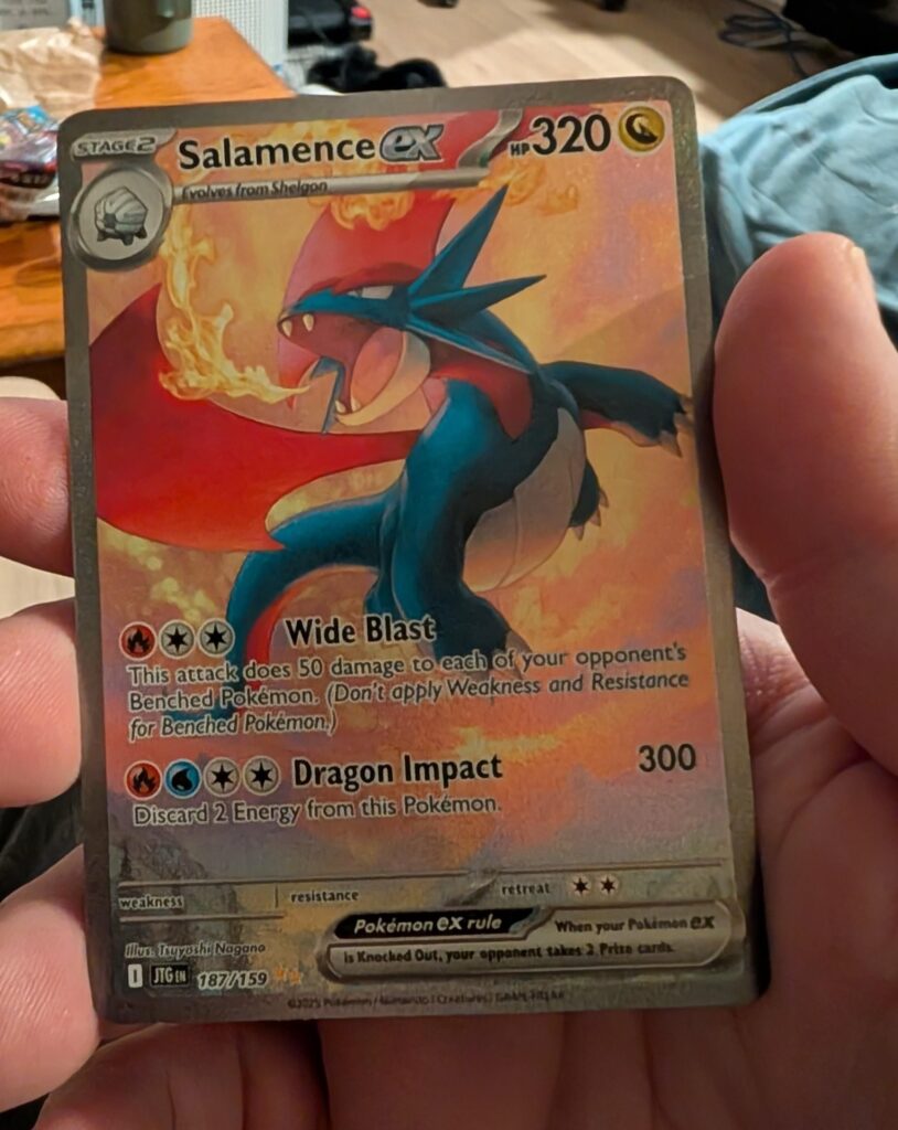 My ETB was a little underwhelming with only a regular Paldean Clogsire ex pulled until the very last pack...