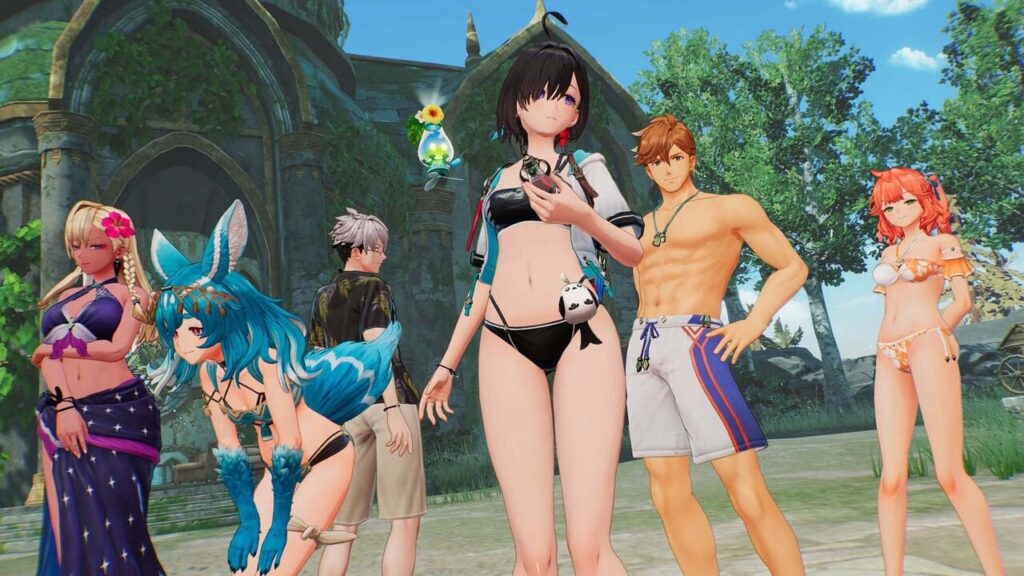 "Atelier Yumia" is released today (3/21). The first DLC will allow Yumia, Nina, Rainya and others to change into cute swimsuit costumes.